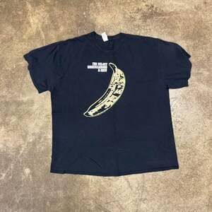 Vintage Velvet Underground Banana Distressed Graphic Tee - Size XL